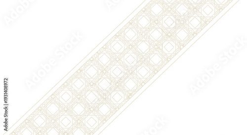 White Pearls on String Close Up.