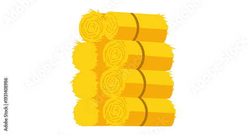 Stack of gold coins.