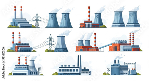 Industrial Power Plants and Energy Facilities.