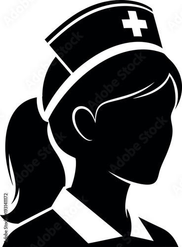 Easter sunday celebration with easter bunny silhouettes and decorations