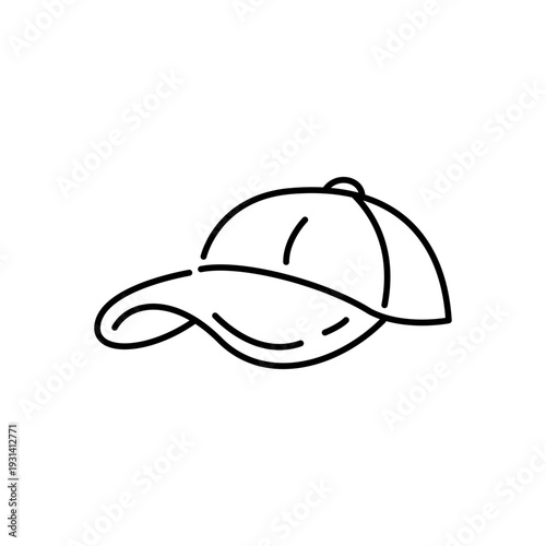 キャップ(帽子)をモチーフにしたアイコン
