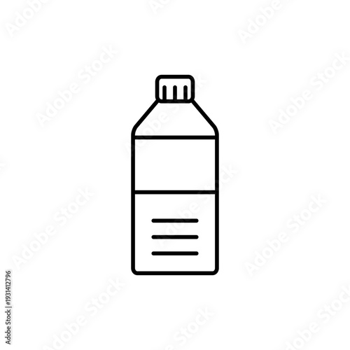 ペットボトルをモチーフにしたアイコン