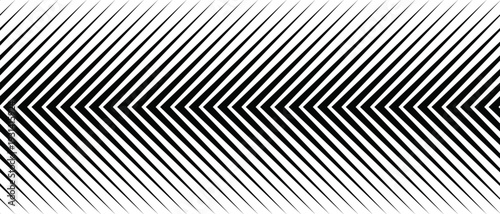 Gradient transition lattice. Diagonal halftone stripes black and white vector background. Slanted monochrome fade out backdrop. Abstract rhythmic geometric overlay.