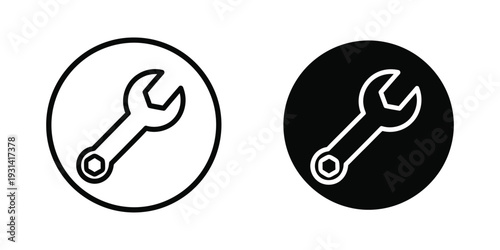 Wrench Icon Tool Service Industry
