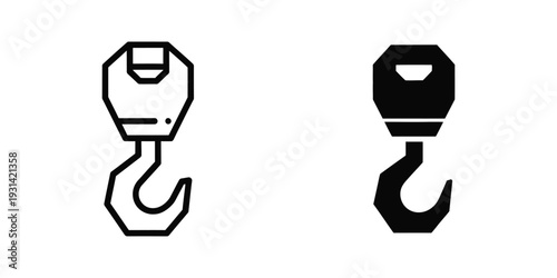Crane Hook Lifting Industrial Symbol Commercial