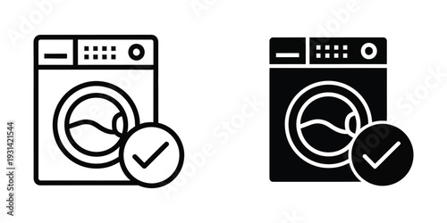 Washing Machine Approved Symbol Commercial