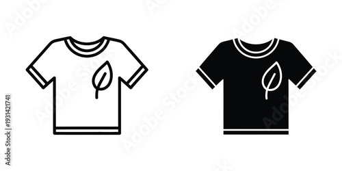 Eco TShirt Apparel Icon Sustainability Fashion