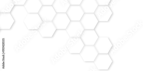 Background with hexagons. Abstract background with lines.creative emboss light honeycomb polygonal web,Abstract white hexagon concept background,white and hexagon abstract background. white paper text