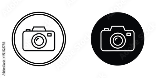 Camera Icon Symbol Design Commercial