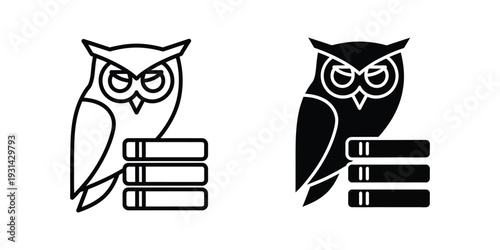 Owl Books Knowledge Symbol Commercial