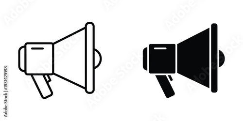 Megaphone Announcement Communication Loudspeaker Marketing