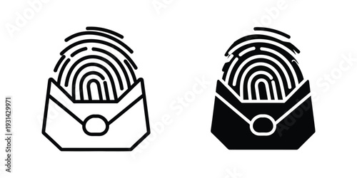 Fingerprint Envelope Security Data