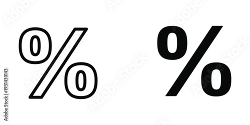 Percentage Symbol Discount Offer Business
