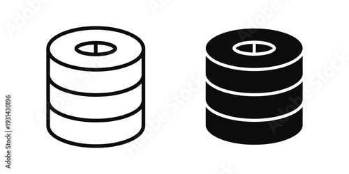 Database Stack Storage Data Icon