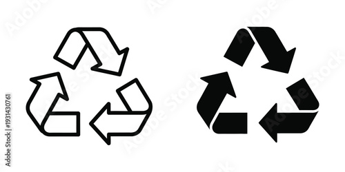 Recycle Symbol Logo Eco Design Commercial