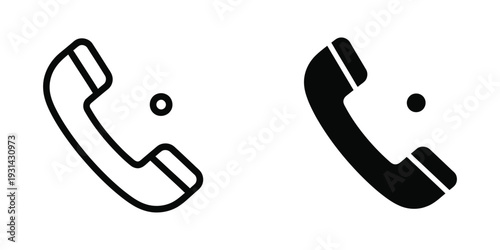 Phone Icon Communication Symbol Business