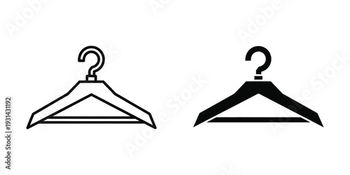 Hanger Question Mark Symbol Commercial Icon