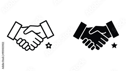Handshake Agreement Business Partnership Deal