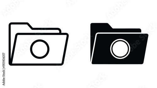 Folder Icon Document Storage System