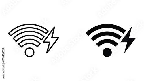 Wifi Signal Boost Icon Digital Connectivity