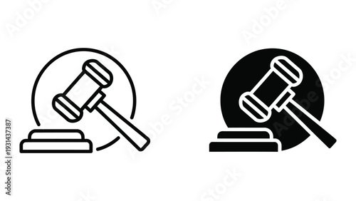 Gavel Justice Law Symbol Commercial