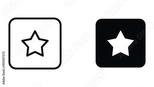 Star Icon Toggle Favorite Mark Commercial