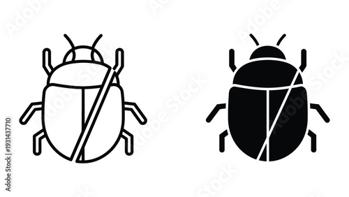 Bug Error Icon Software Debugging Symbol
