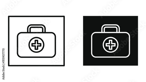First Aid Kit Medical Symbol Commercial Icon