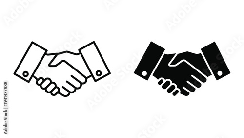 Handshake Agreement Business Partnership Deal