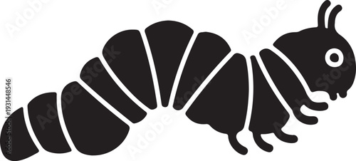 Caterpillar Silhouette