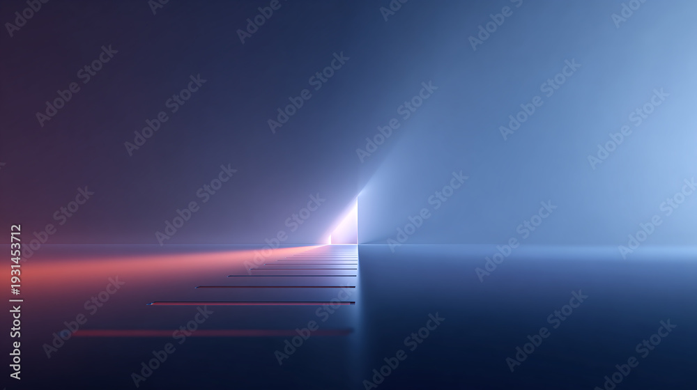 Fototapeta premium abstract business background with arrows in tech lines