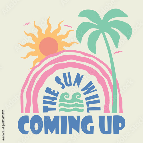 Εκτύπωση καμβά Summer Paradise artwork