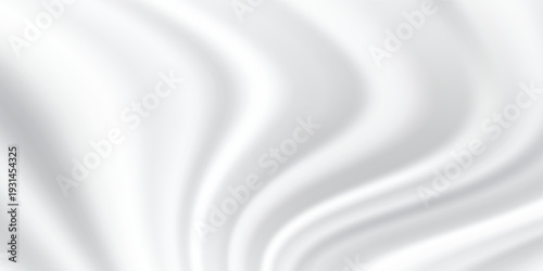 Abstract silver foil background with metal mirror texture. Chrome gradient surface background art simple