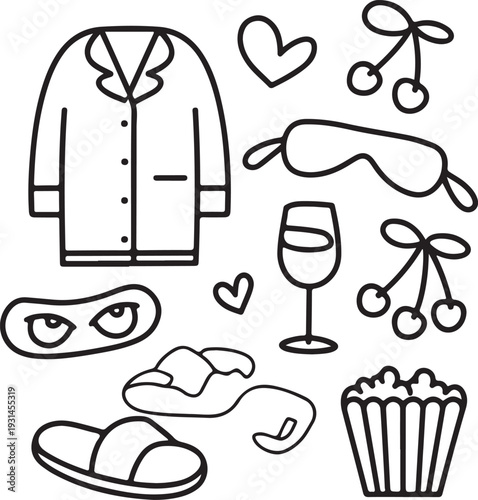 Valentine s day romantic evening relaxation and intimacy concept