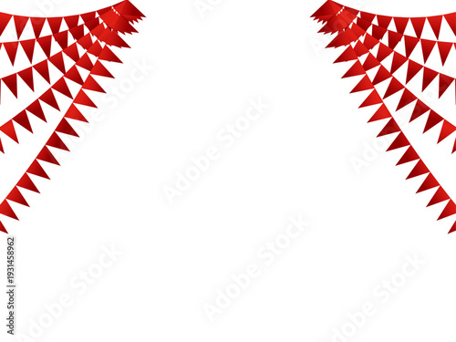 ガーランド三角、曲線、m10赤F4