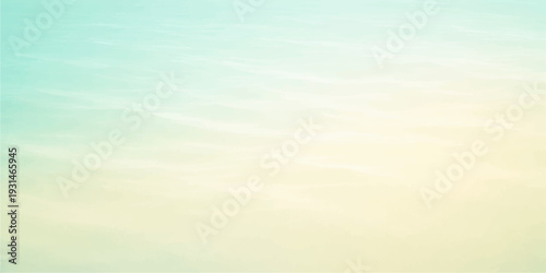 Blue sky with clouds over ocean and beach landscape