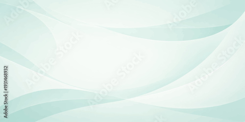 Abstract blue wave background with smooth flowing lines and soft light water design