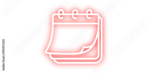 A 3d office icon of a pink paper clip isolated on white background for business message design on a blank note or shopping gift label