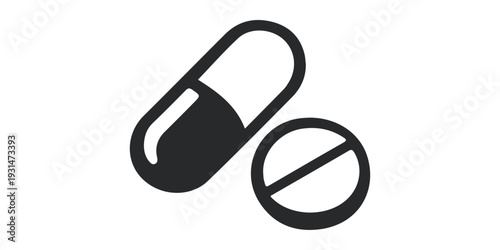 A 3d illustration of a pair of women high heel shoes isolated on white featuring a creative healthcare design with blue and red capsule pills and medical medicine tablets