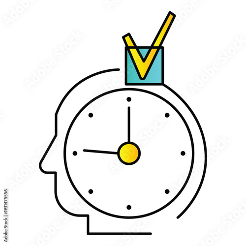 Business Productivity Growth and Performance Management Icon