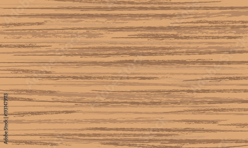 Natural Oak Wood Grain Texture Background Vector Illustration