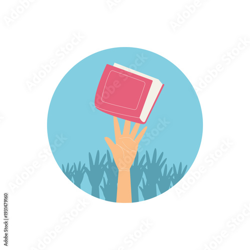 World Book Day Global Reading Illustration Set