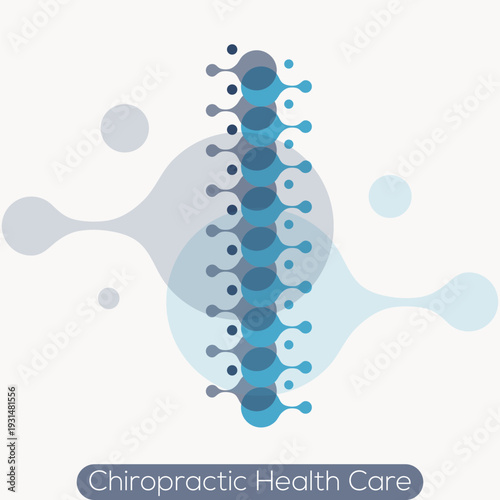Chiropractic Back Pain Healing, Medical Service, Clinic Service, Health Service  print vector file