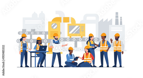 Manufacturing Team Collaboration & Planning in a Modern Factory Environment