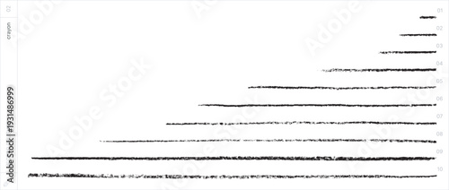 Vector Brushes. Crayon.