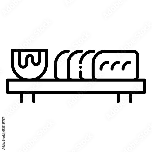 Sashimi with Sauce Icon