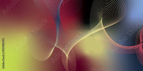 Moody dark gradient backdrop with grainy noise texture in black  Lavender yeallow pink  and navy blue  shades, luminous vibrant highlights, ideal for header, poster, banner, wallpaper design