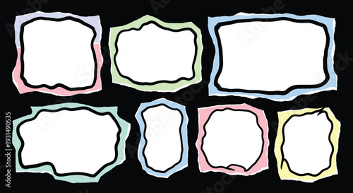 Collection of Blank Frames and Borders.