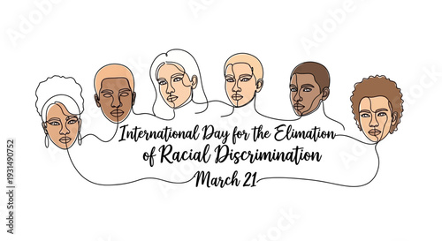 Diverse Faces Unite for Racial Discrimination Elimination Day March 21