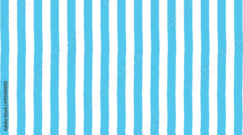 Yellow White Vertical Striped blue watercolor stripes Seamless Pattern Background